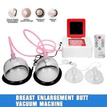 (D cup) Electric Breast Enlargement Butt Vacuum Machine Enhace Buttocks Lifter Massage Therapy Pump Cupping Machine Body Shaping