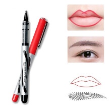 (red) Surgical Tattoo Skin Marker Pen Marker Pen For Eyebrow/lip Pmu Accessories Permanent Makeup Supplies