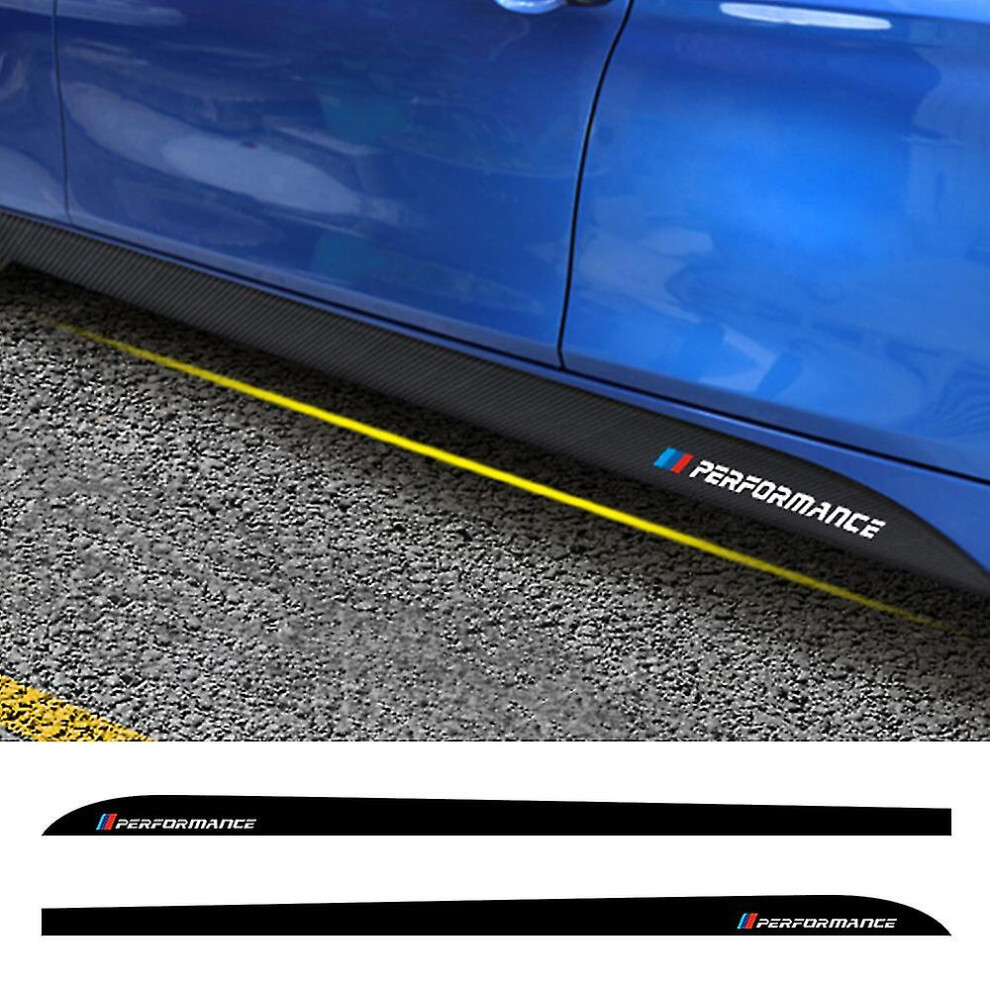 (221Cm Matt) For Bmw F30 F31 F32 F33 F22 F23 F15 F85 F10 E60 E61 G30 E90 M Performance Logo Stickers Side Skirt Vinyl Tuning Accessories 7364071003449