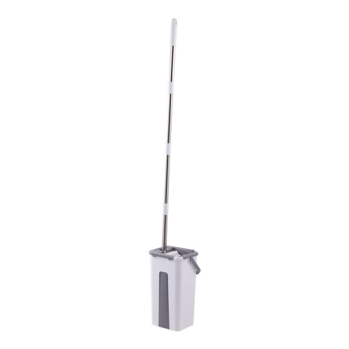 Living And Home Wet Dry Flat Mop Bucket Set with 3pcs Pads Floor Cleaning Tool 1