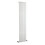 (Satin White) Nuie Sloane Vertical Single Panel Radiator, Designer Radiator 1