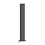 (Anthracite, 1800mm x 360mm) Princia Vertical Double Oval Panel Radiator 10