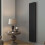 (Anthracite, 1800mm x 600mm) Princia Vertical Double Oval Panel Radiator 3