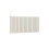 (White, 600mm x 1200mm) Princia Horizontal Double Oval Panel Radiator 1