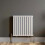 (White, 600mm x 1440mm) Princia Horizontal Double Oval Panel Radiator 13