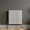 (White, 600mm x 1200mm) Princia Horizontal Single Oval Panel Radiator 8