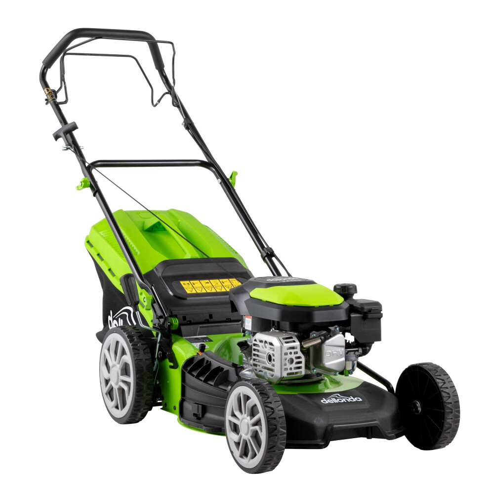 Dellonda Self-Propelled 4-Stroke Petrol Lawnmower 18"(46cm)