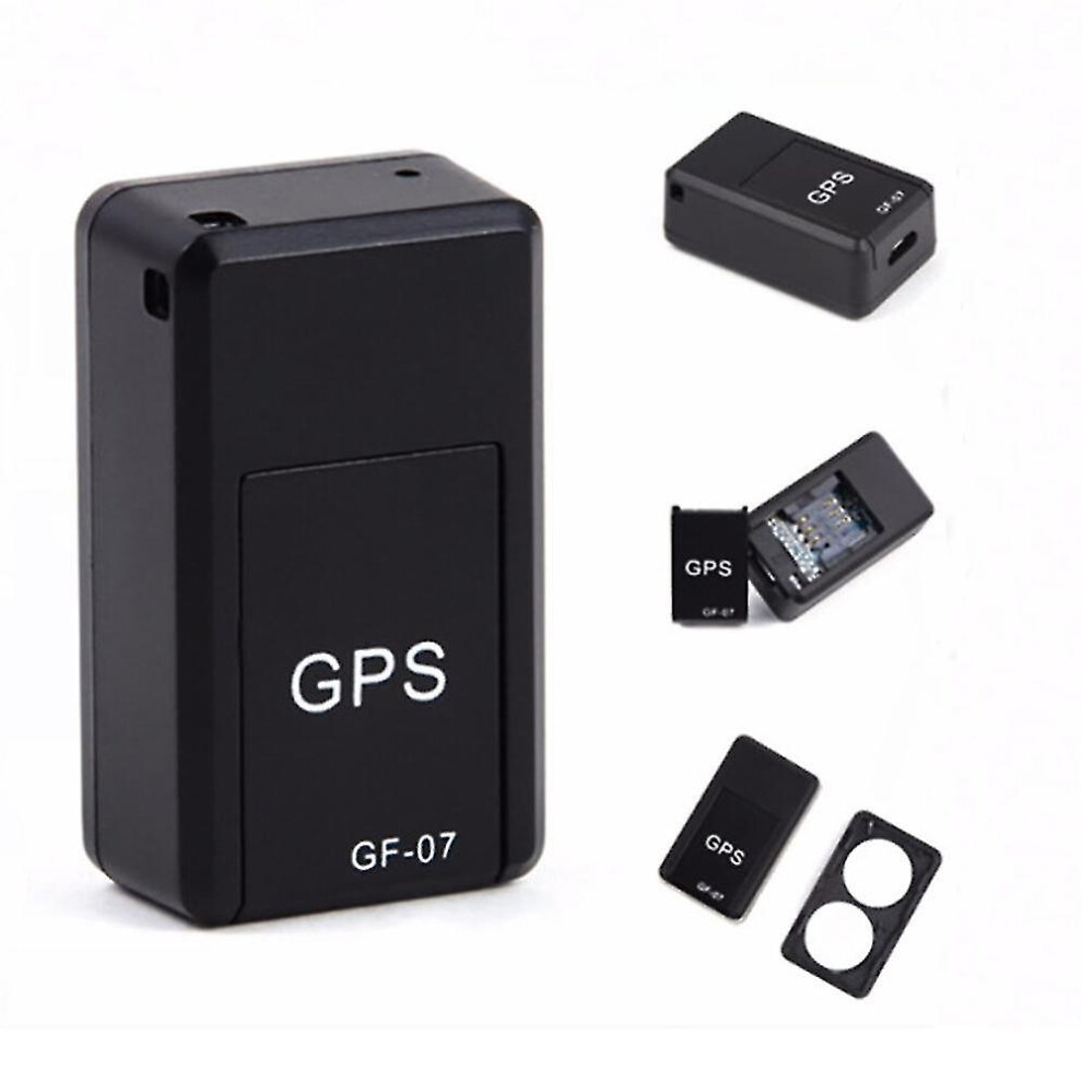 Gps Real Time Tracking Gf07 Magnetic Mini Car Tracker Locator Device Magnetic Gps Tracker Light/Black 7364071012342