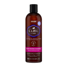 Hask Curl Care Moisturizing Shampoo 355ml | Hydrating Shampoo for Curly Hair |Frizz Control |Sulfate & Paraben-Free | Color Safe