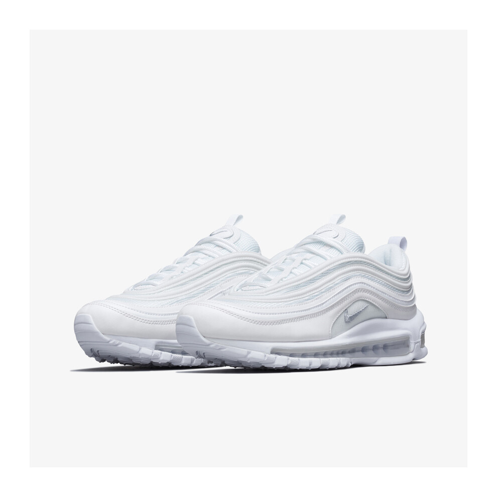 (UK6.5/EUR40.5/25.5CM) Nike Air Max 97 'Triple White' 921826-101 Men's WMN Trainers