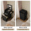 ELECWISH Dressing Table Set LED Mirror Vanity Makeup Desk Side Panel 2 Drawer 2