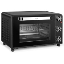 (30L) Mini Oven 30L- 1600W Portable, Electric Multi-Function Cooker for Grilling, Baking & Roasting with Wire Rack, Baking Tray and Detachable Handle