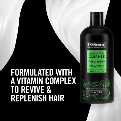 TRESemmé Tresemme Shampoo Replenish & Cleanse with Vitamins Complex, 680 ml 1