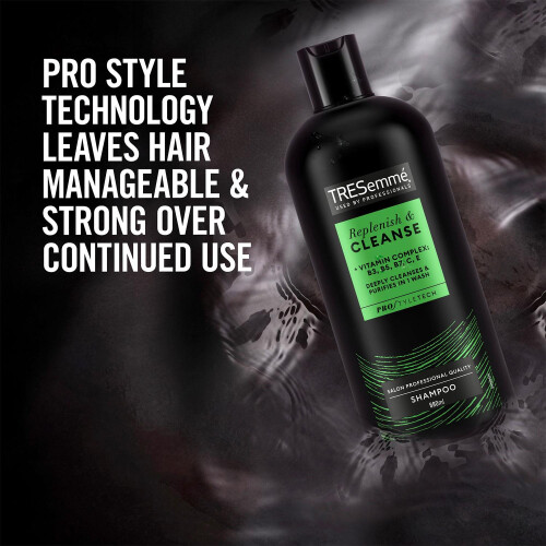 TRESemmé Tresemme Shampoo Replenish & Cleanse with Vitamins Complex, 680 ml 2
