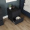 Vida Designs (Black) Denver 2 Drawer Large Bedside Chest Storage Unit 3
