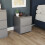 Vida Designs (Grey) Denver 2 Drawer Large Bedside Chest Storage Unit 1