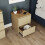 Vida Designs (Pine) Denver 2 Drawer Large Bedside Chest Storage Unit 3