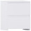Vida Designs (White) Denver 2 Drawer Large Bedside Chest Storage Unit 6