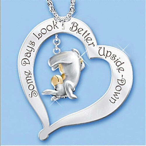 Classic Small Donkey Cartoon Necklace Collarbone Chain 2