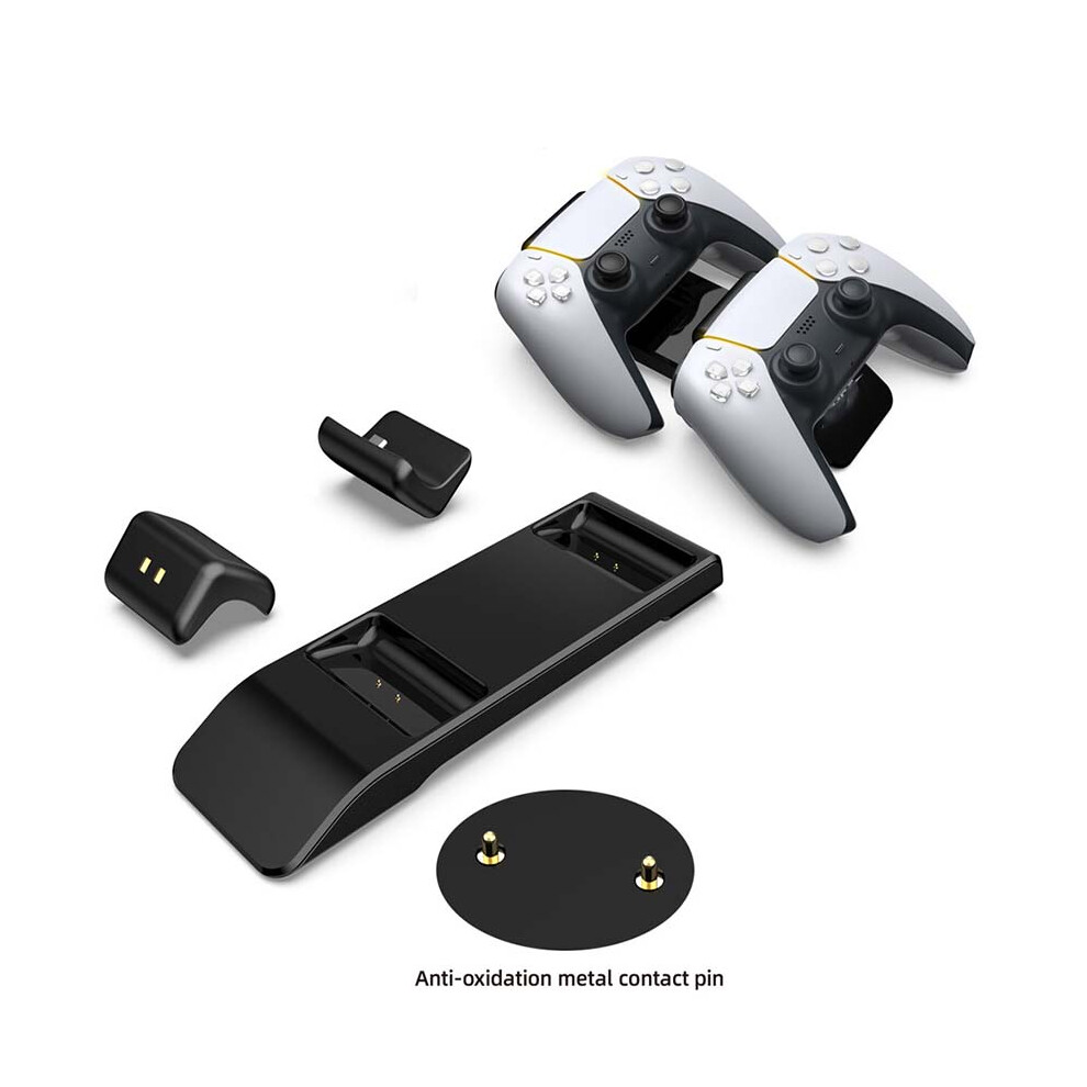 Wireless Contact Charging Dock Dual Dock Charger Controller Charger For Ps5 Tp5-0562 606096967496