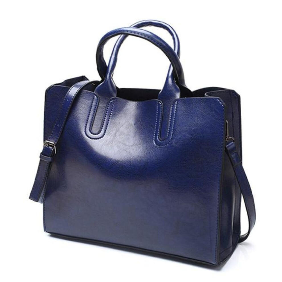 (blue) Shoulder Bags For Women Luxury Handbags Designer Handbags High Quality Trunk Tote Spanish Women Messenger Bag Vintage