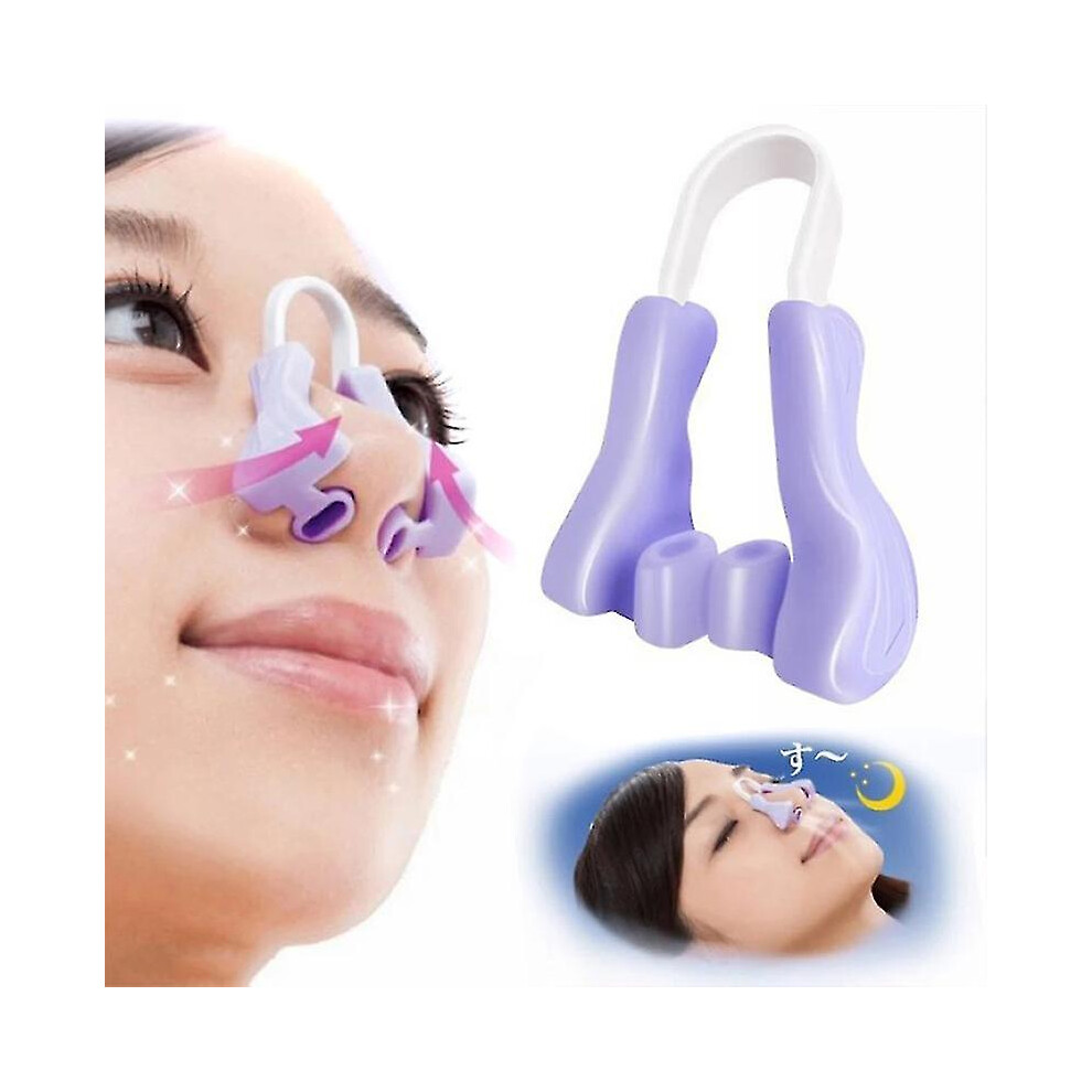 Nose Clip Lifting Shaping Bridge Straightening Beauty Slimmer Device Soft Silicone