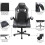 Vida Designs (Black) Coma Racing Gaming Chair Home Office Study UKFR 3