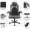 Vida Designs (Grey) Coma Racing Gaming Chair Home Office Study UKFR 6