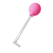 (Rose Red Flat) Portable Tonsils Stone Remover With Right Angle Tube Easy Carry Tonsillolith Stone Remover For Mouth Cleaning