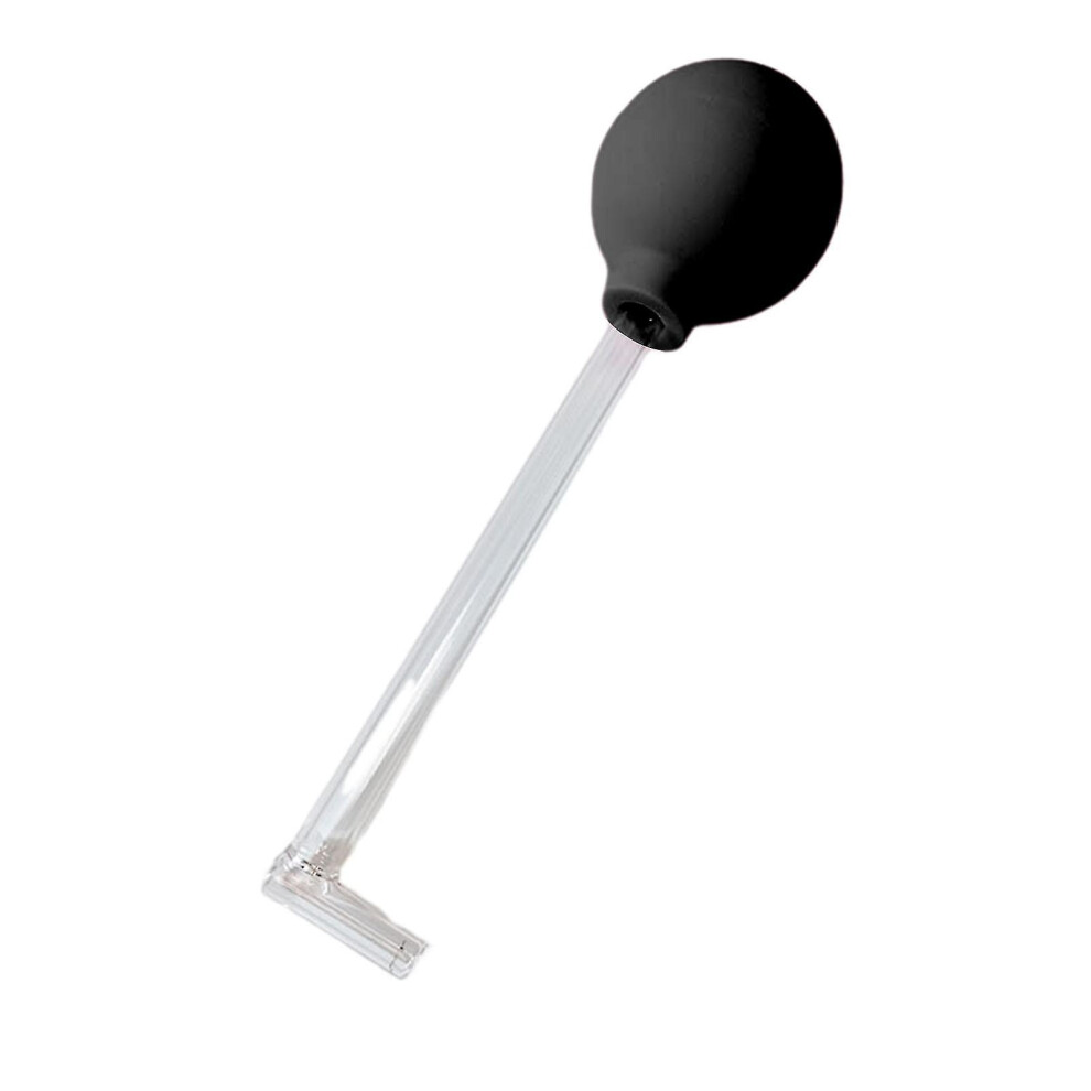 (Black Flat) Portable Tonsils Stone Remover With Right Angle Tube Easy Carry Tonsillolith Stone Remover For Mouth Cleaning