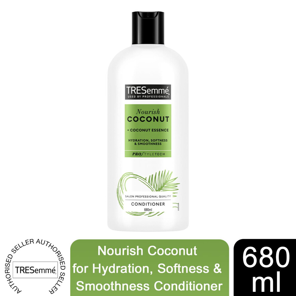 Tresemme Conditioner Nourish Coconut for Hydration, 680ml