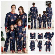 (7T, Kids) Family Matching Adult Kids Christmas Pyjamas Nightwear Pajamas Pjs Sets Santa