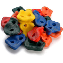 Textured Rock Climbing Holds, 20 Pieces Stones Climbing Grips Holds