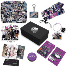 Slinx Bts Fans Gift Set For Army Box Include Stickers, Photocards, Lanyard And Keychain