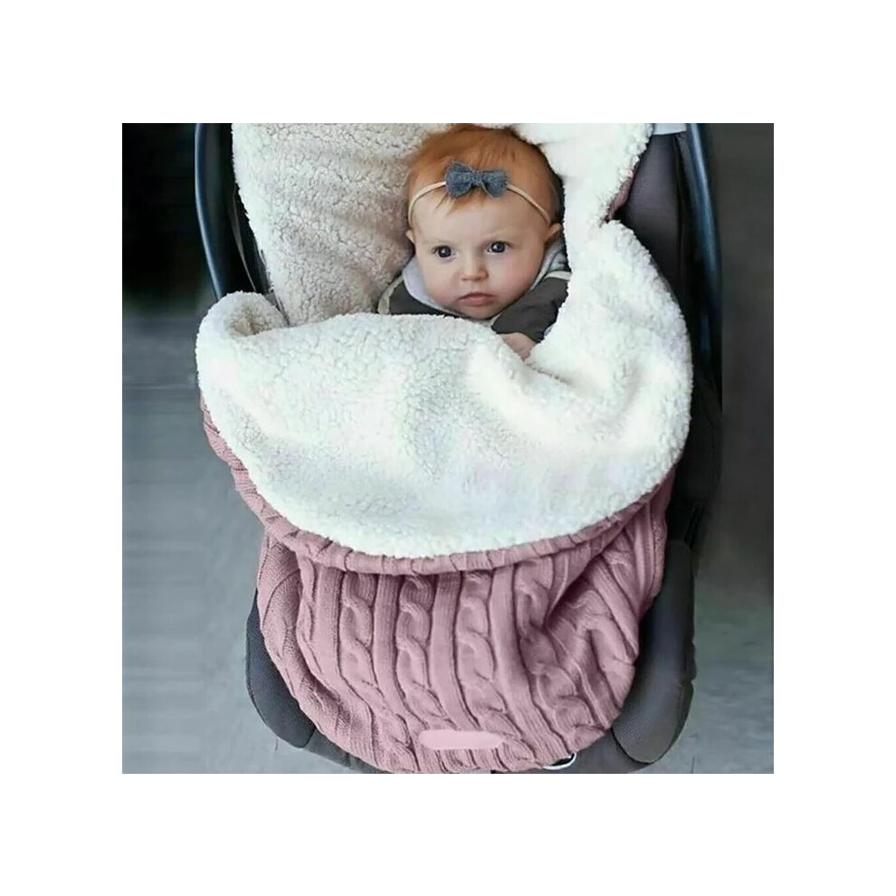 Mdsrjone (Pink) Universal Baby Toddler Footmuff Cosy Warm Toes Apron Liner Buggy Pram Stroller Pink