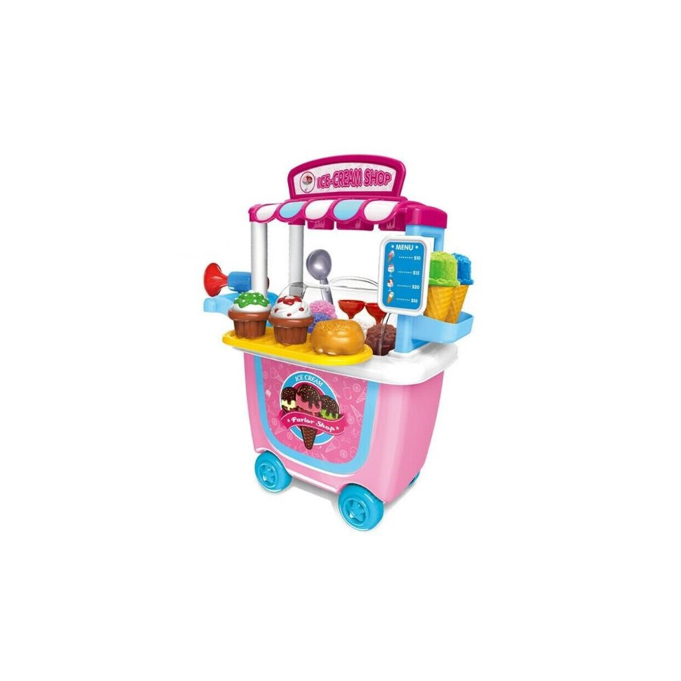 (Ice cream-31pcs set) Kids Simulation Ice Cream Shop Role play Toy Set