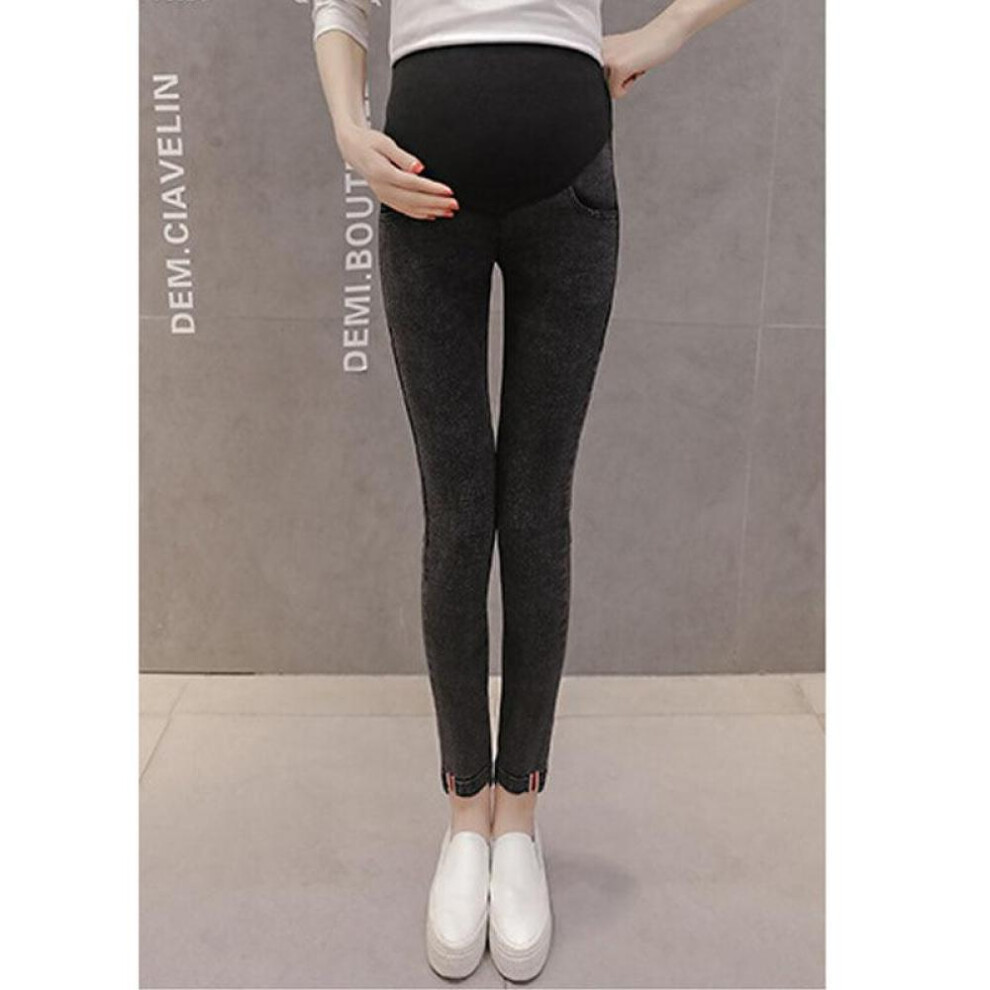 (black, XXL) Denim Jeans Maternity Pants For Pregnant Women Clothes Nursing Pregnancy Leggings Trousers  Jeans Maternity Clothing
