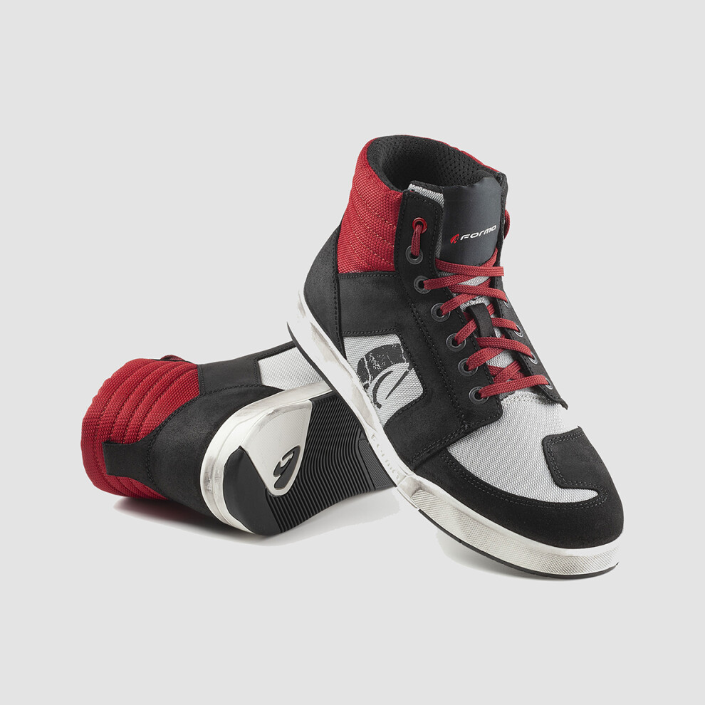 (44 Eu / 9.5-10 Uk) Forma Ground Dry Chicago Leather Motorcycle Boots Multicoloured 8052998042847