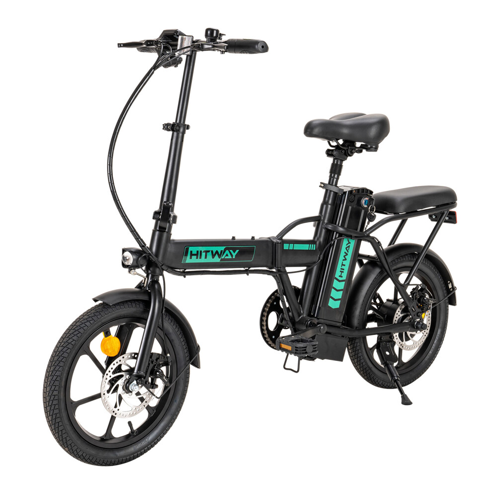 Hitway BK5S 16" Fat Tire Electric Folding Bike 250W 36V 8.4Ah E-Bike