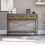 Vida Designs (Dark Wood) Brooklyn 3 Drawer Console Table Hallway Storage 3