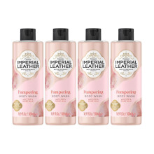 Imperial Leather Pampering Body Wash with Mallow & Rose Milk, 4 x 500ml