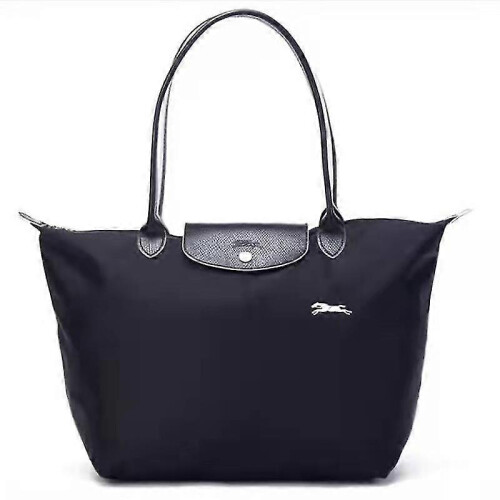 (L, black) Single Shoulder Tote Bag New Anniversary Classic Portable Dumpling Bag Single Shoulder Tote  Women