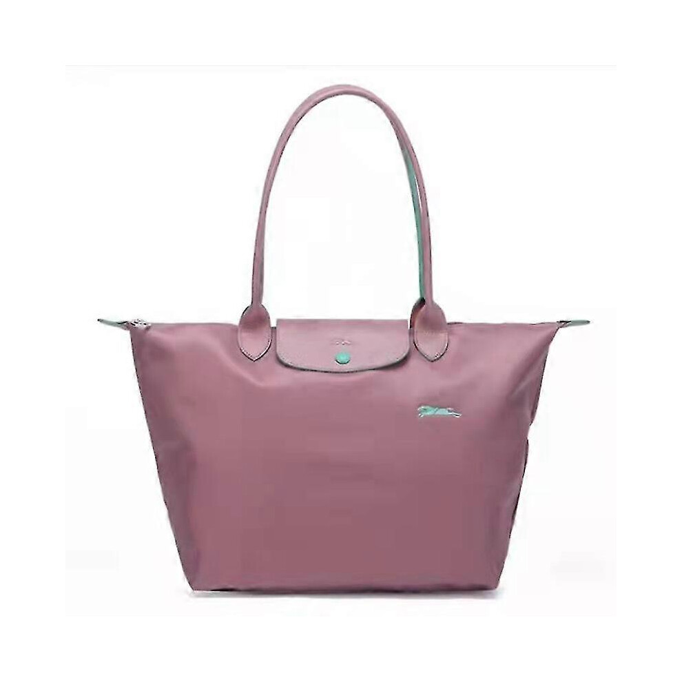 (S, Antique pink) Single Shoulder Tote Bag New Anniversary Classic Portable Dumpling Bag Single Shoulder Tote  Women"s Bag