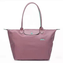 (L, Antique pink) Single Shoulder Tote Bag New Anniversary Classic Portable Dumpling Bag Single Shoulder Tote Women"s Bag