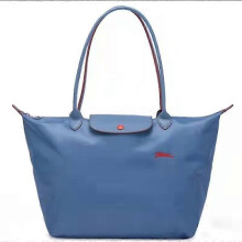 (L, Haze blue) Single Shoulder Tote Bag New Anniversary Classic Portable Dumpling Bag Single Shoulder Tote  Women"s Bag