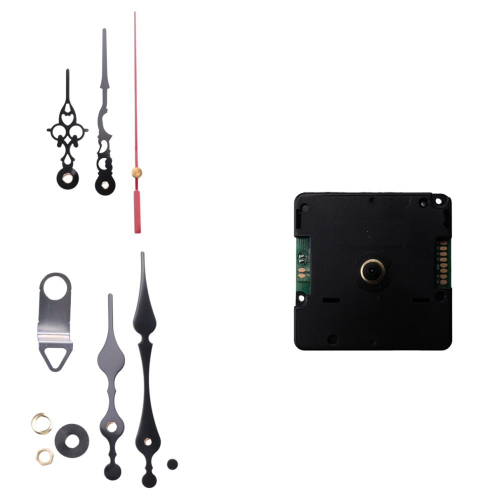 Tlily Radio Controlled Silent Diy Clock Movement Mechanism Kit Dcf Signal Mode With 2 Sets Hands Repair Replacement