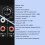 1 in 4 Out Stereo Signal Source Splitter Audio Frequency Signal Distribute Device Non Consumption Output RCA Interface 3