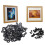 Picture Frame Turn Button Fasteners Set, 100 PCS Picture Frame Backing Clips Hardware Clips 2