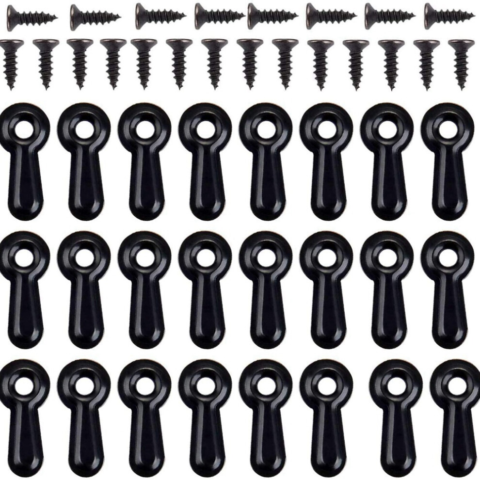 Picture Frame Turn Button Fasteners Set, 100 Pcs Picture Frame Backing Clips Hardware Clips 4763973152157