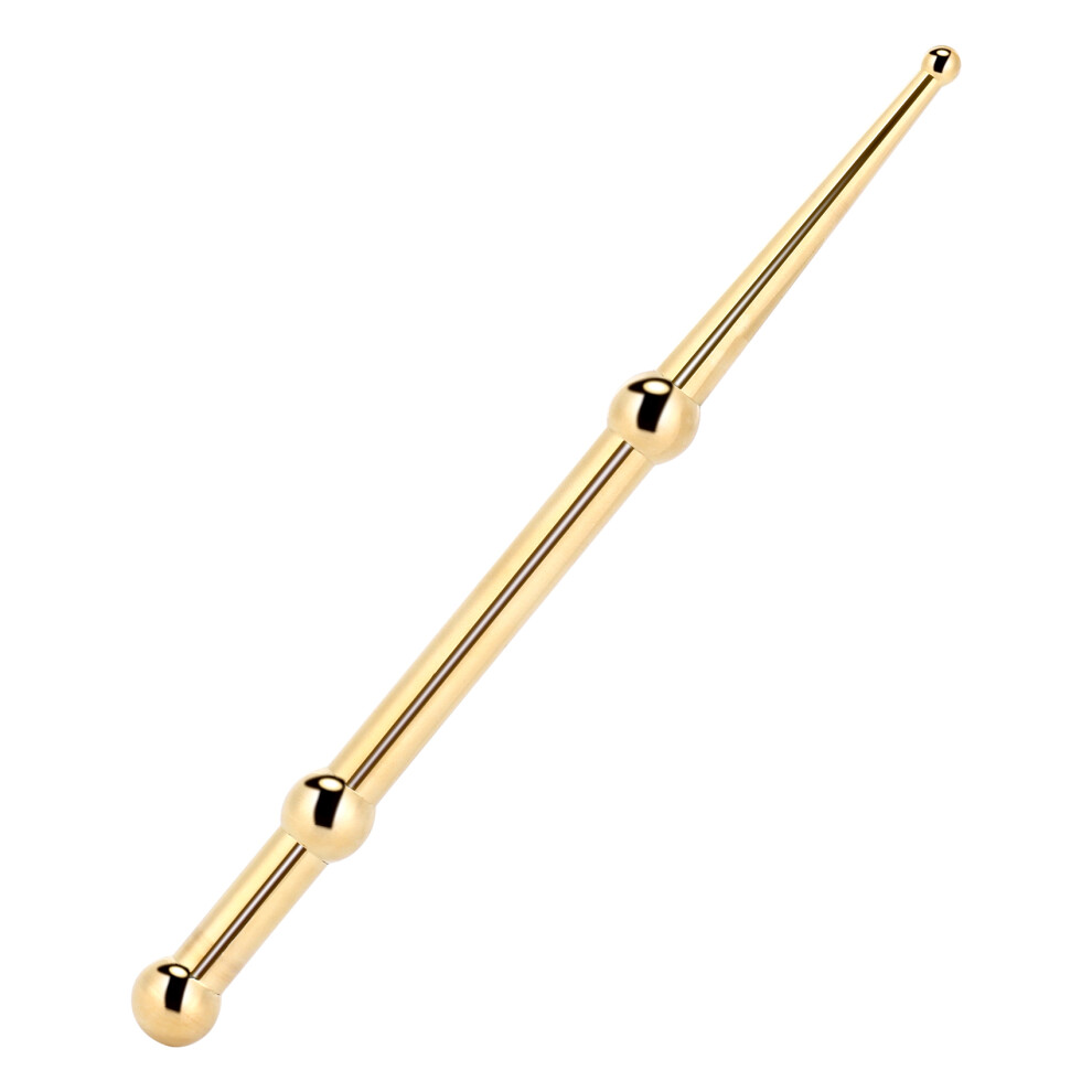 Tlily Gold Face Eye Massage Pen Reflexology Massage Tool Spa Stimulator Acupoint Massager Dredge Meridian